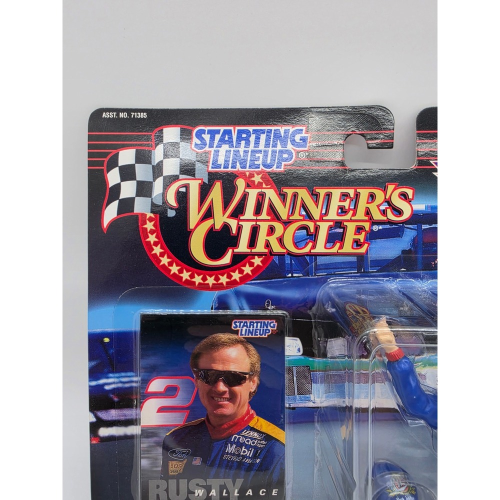 1998 Starting Lineup Winners Circle Rusty Wallace Series II Action Figure NASCAR - Picture 4 of 12